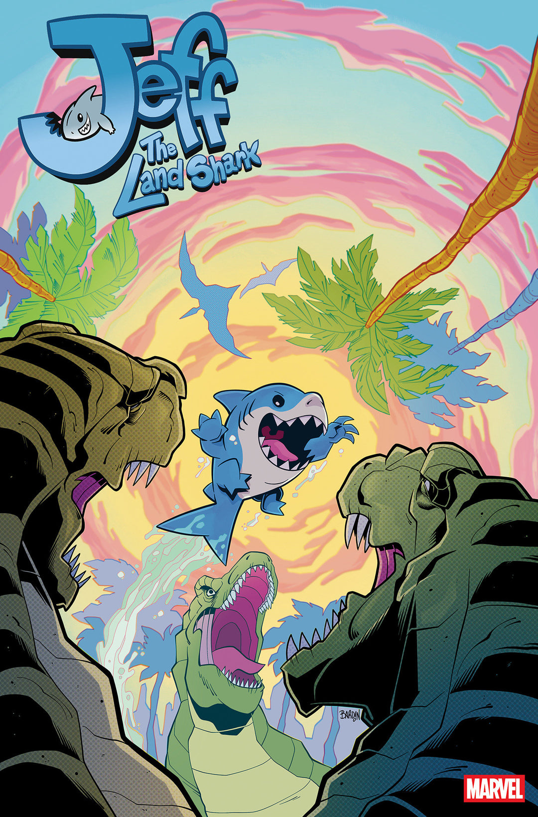 Jeff The Land Shark #4 25 Copy Dave Bardin Variant