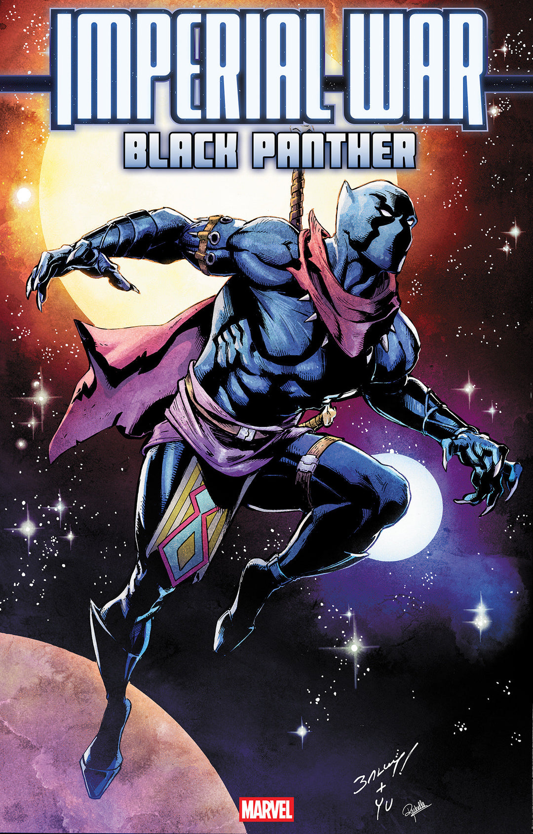 Imperial War Black Panther #1 Mark Bagley Character Variant