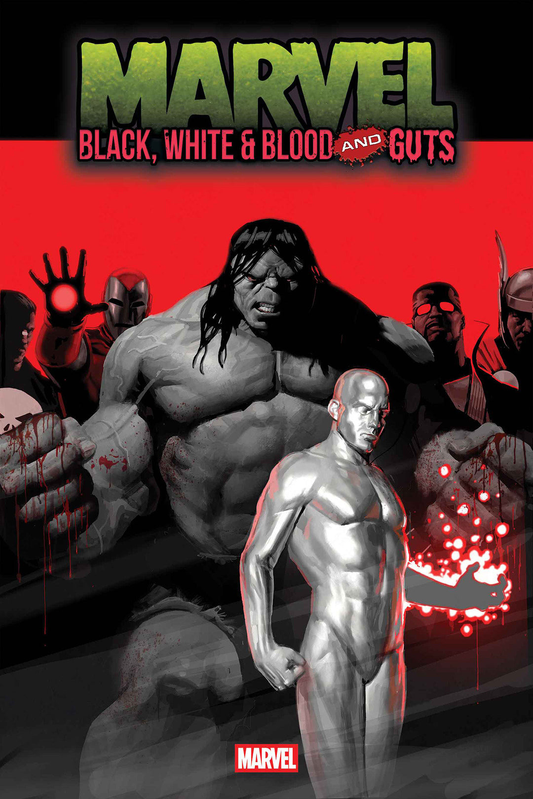 Marvel Black White Blood And Guts #1