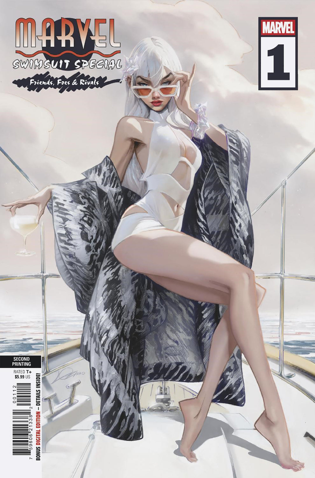 Marvel Swimsuit Special Friends Foes Rivals #1 Alexander Lozano 2nd Print Variant