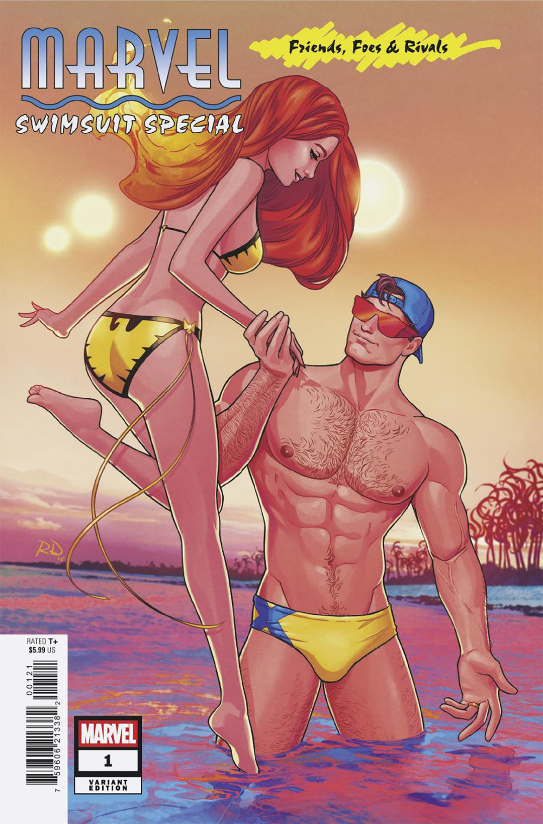 Marvel Swimsuit Special Friends Foes Rivals #1 Russell Dauterman Variant