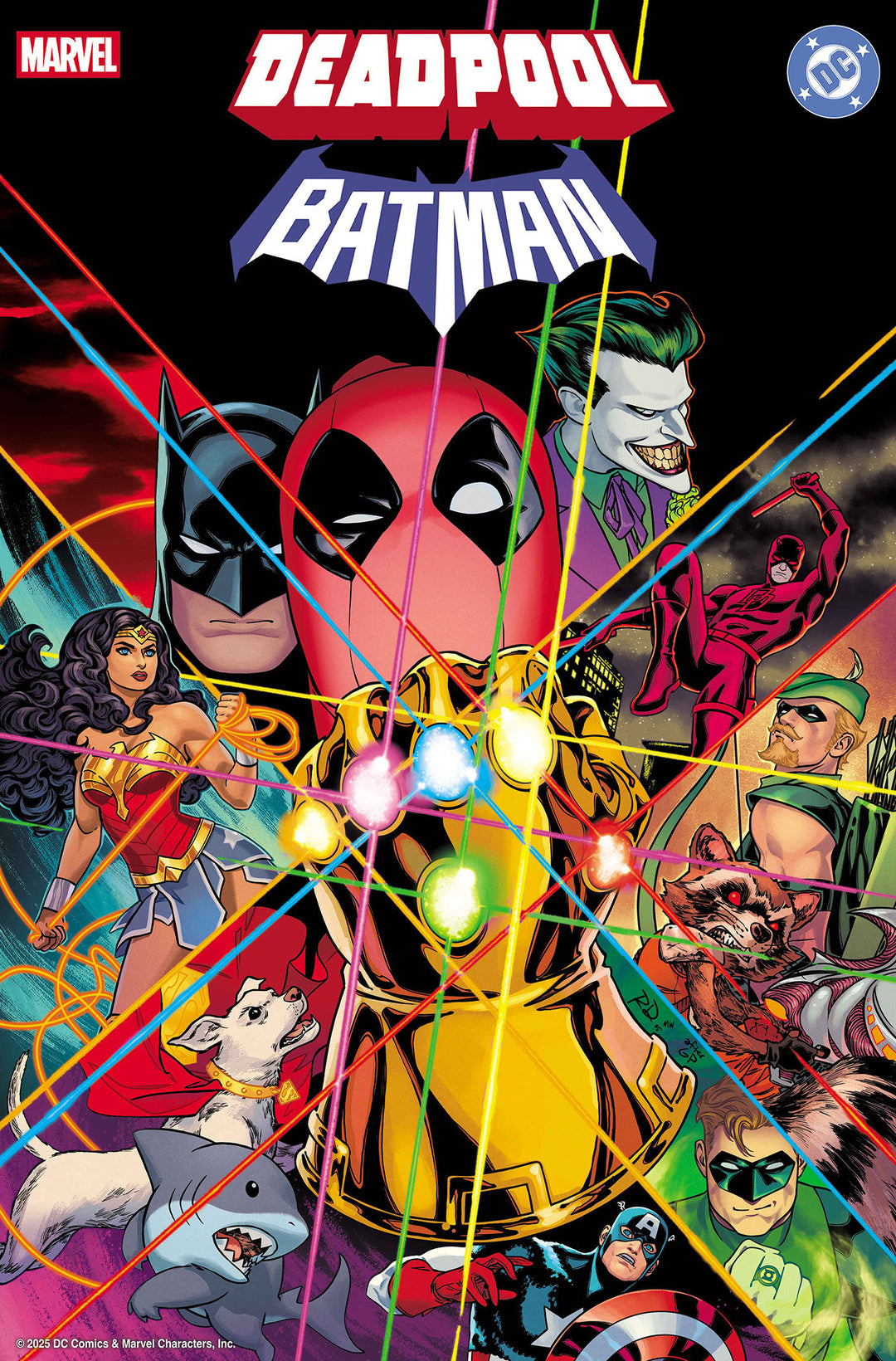 Marvel/DC Deadpool/Batman #1 Russell Dauterman Homage Variant