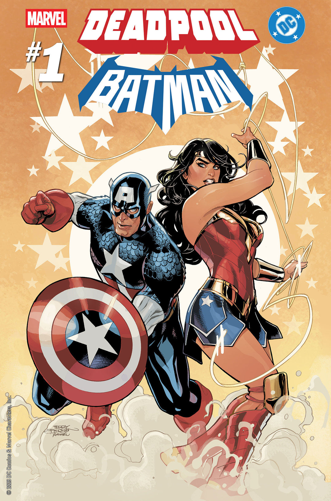 Marvel/DC Deadpool/Batman #1 Terry Dodson Variant