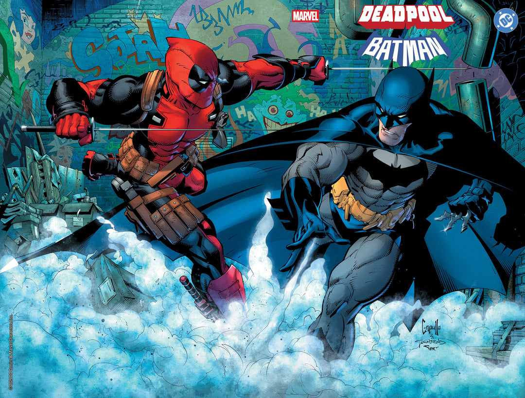 Marvel/DC Deadpool/Batman #1 Greg Capullo Wraparound Variant