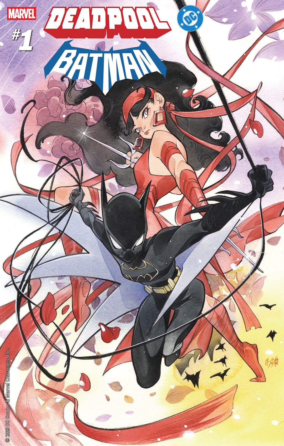 Marvel/DC Deadpool/Batman #1 Peach Momoko Variant