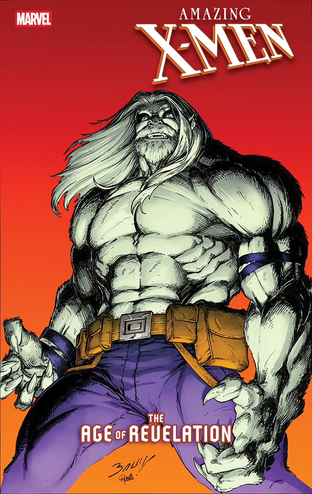 Amazing X-Men #1 Mark Bagley Beast Variant
