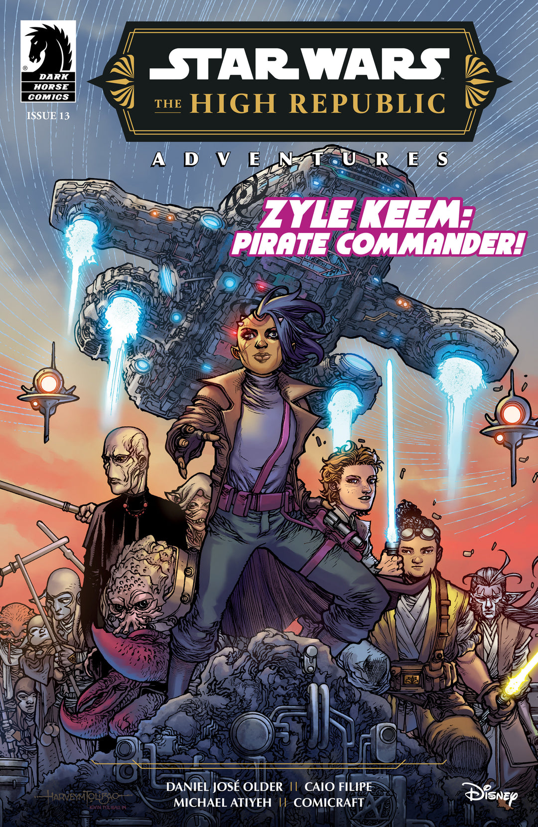 Star Wars High Republic Adventures Phase III #13 Cover A (Harvey Tolibao)