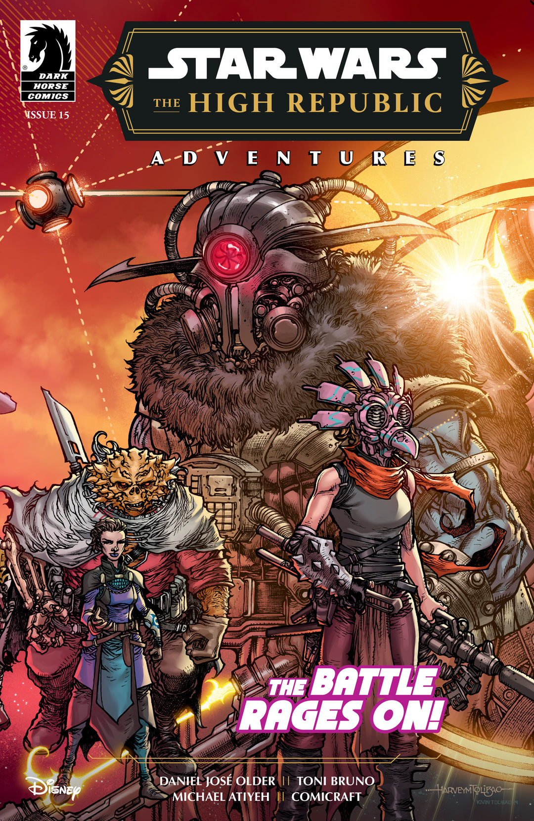 Star Wars High Republic Adventures Phase III #15 Cover A Harvey Tolibao
