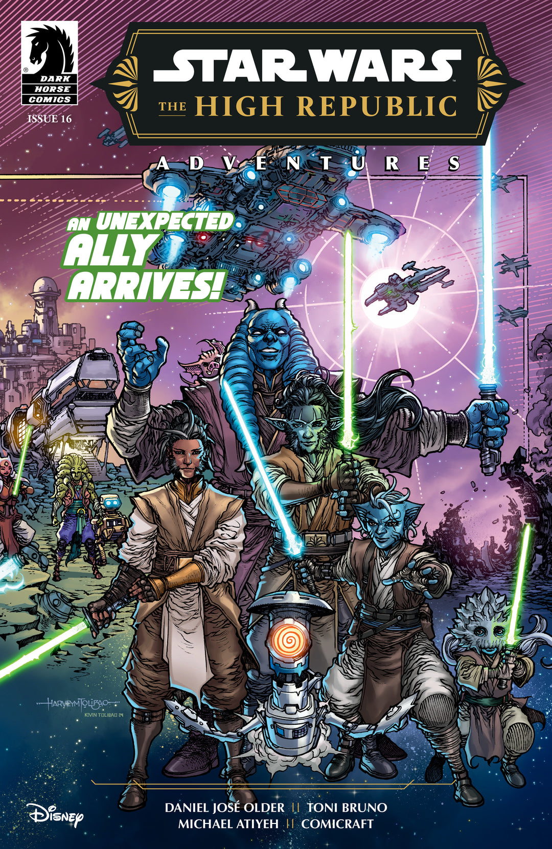 Star Wars High Republic Adventures Phase III #16 Cover A Tolibao