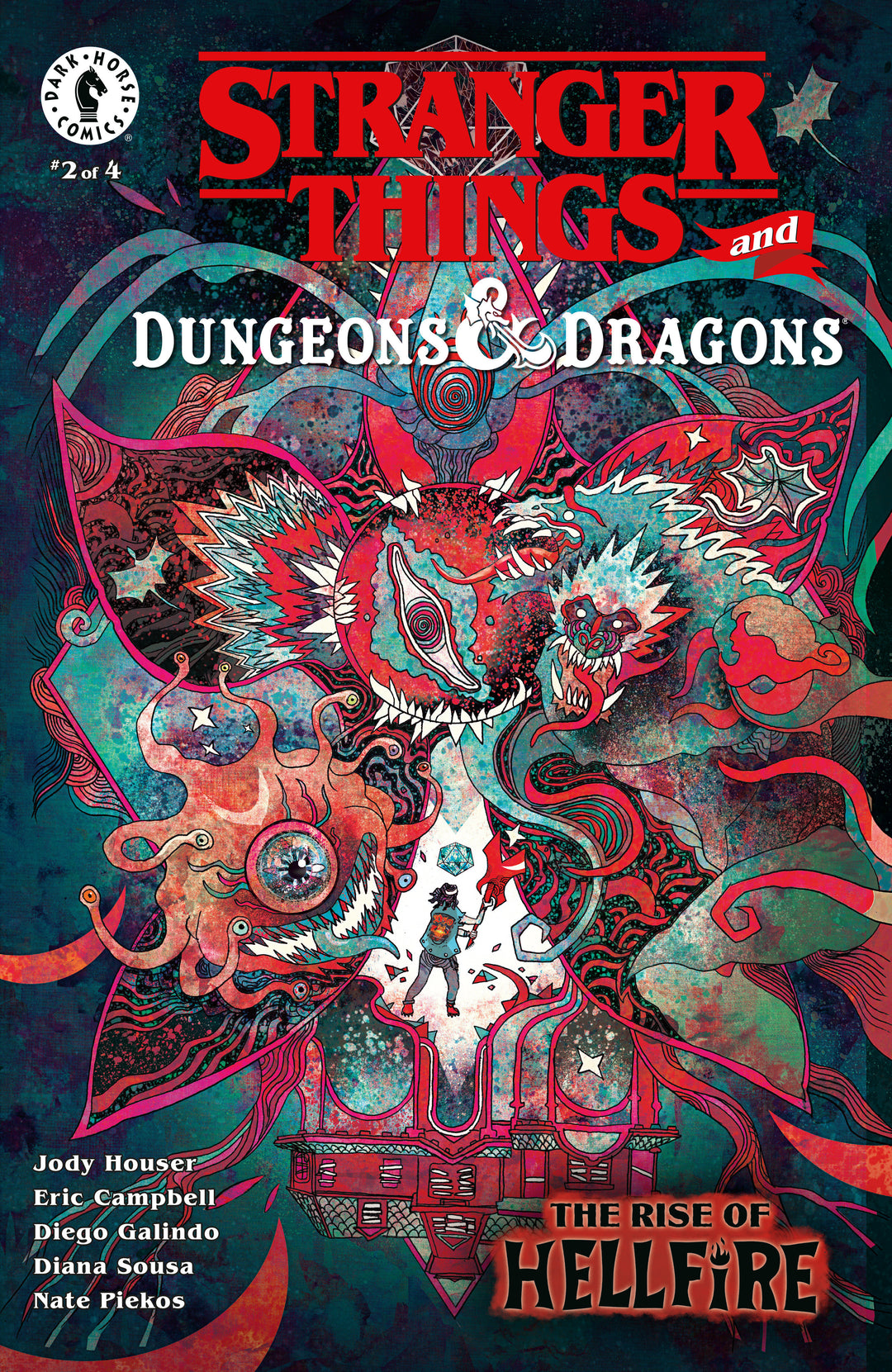 Stranger Things Dungeons & Dragons Rise Of Hellfire #2 Cover B Gax