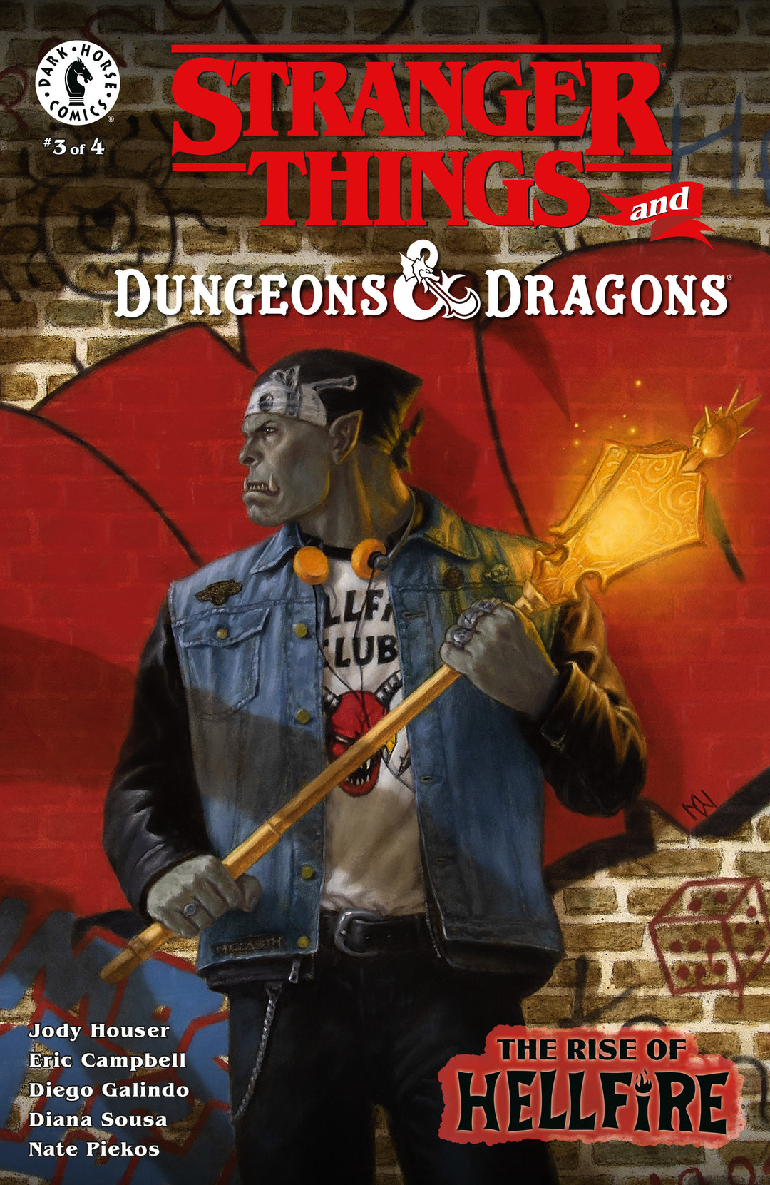 Stranger Things Dungeons & Dragons Rise Of Hellfire #3 Cover A Wohl