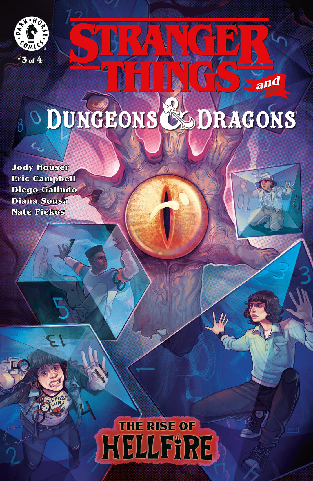 Stranger Things Dungeons & Dragons Rise Of Hellfire #3 Cover B Beals