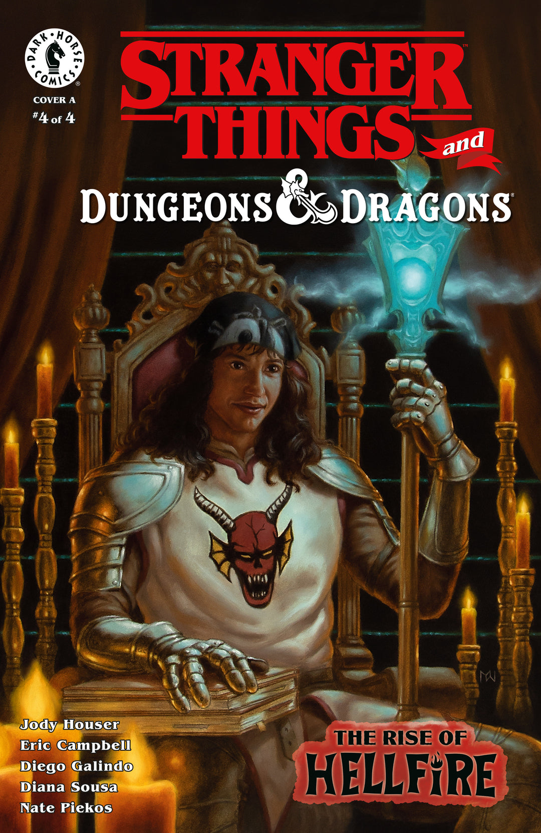 Stranger Things And Dungeons & Dragons Rise Of Hellfire #4 Cover A Wohl
