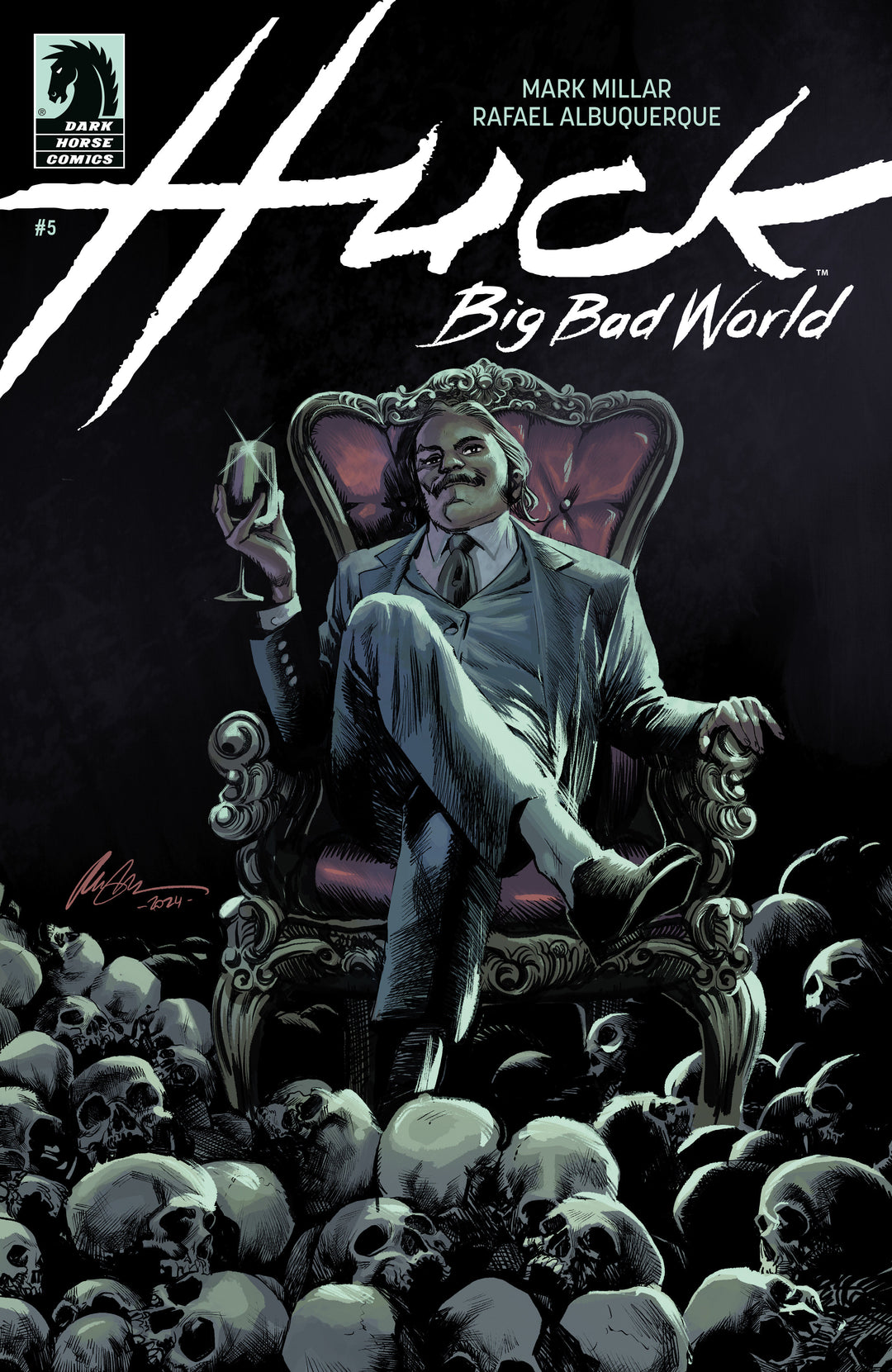 Huck Big Bad World #5 Cover A Albuquerque