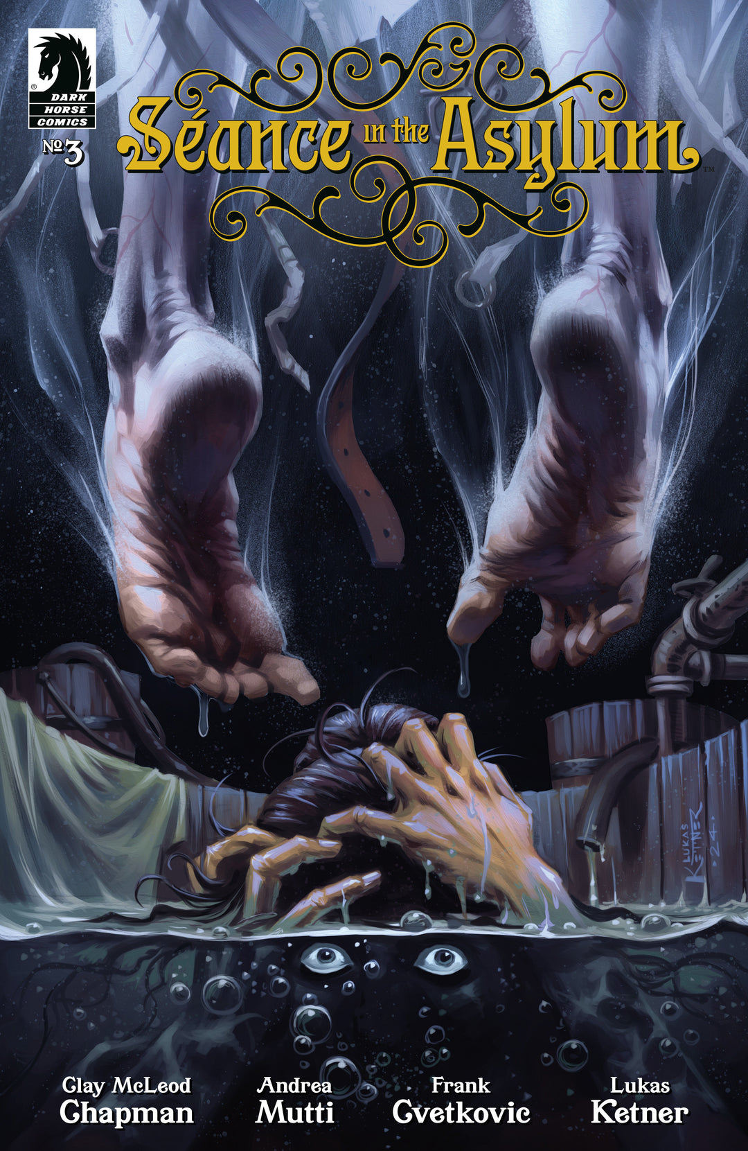 Seance In The Asylum #3 Cover B (Lukas Ketner)