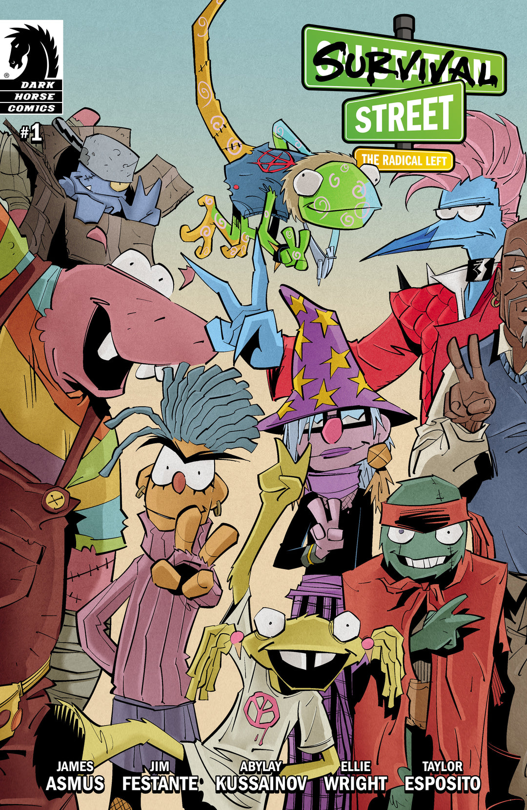 Survival Street Radical Left #1 (Cover A) (Abylay Kussainov)