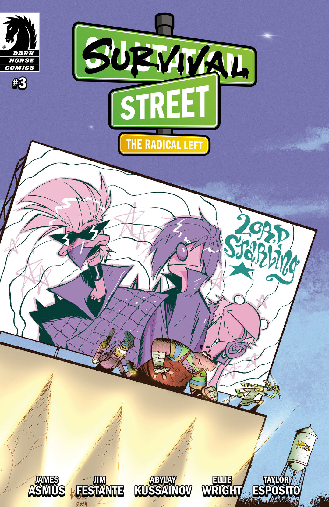 Survival Street Radical Left #3 Cover A (Abylay Kussainov)