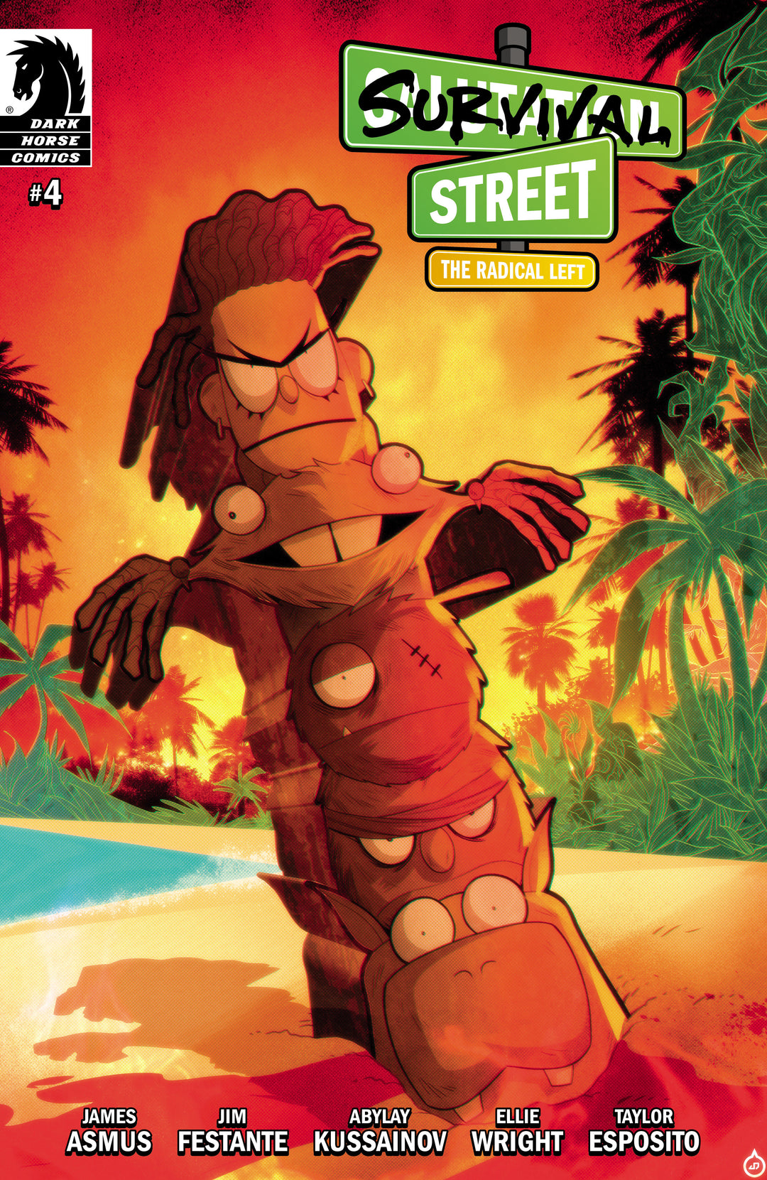 Survival Street Radical Left #4 Cover B Doe