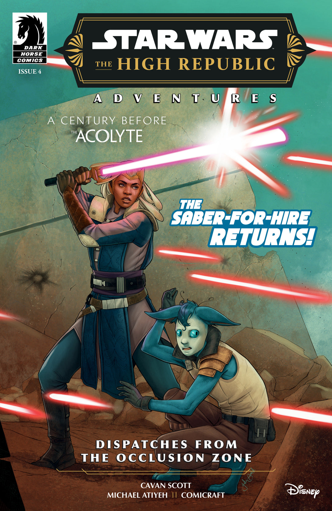 Star Wars High Republic Adventures Phase III Dispatches From Occlusion Zone #4 Cover A Jake Bartok