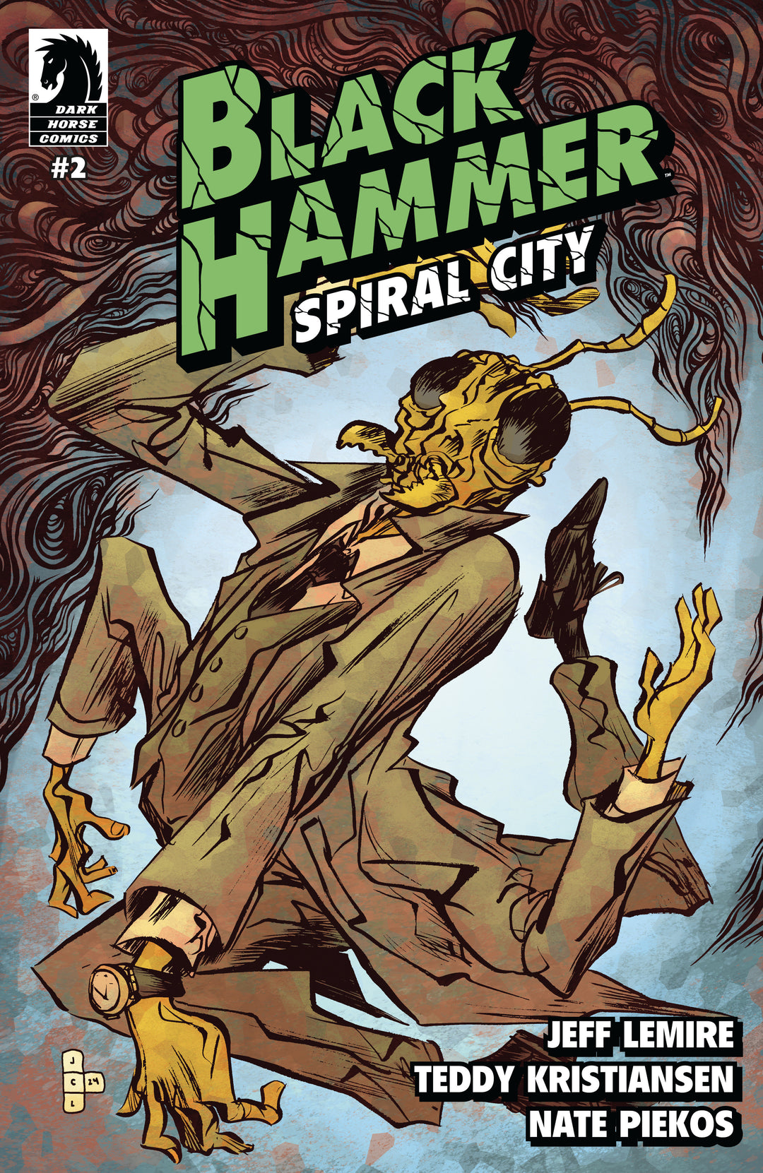 Black Hammer Spiral City #2 Cover B (Jesse Lonergan)