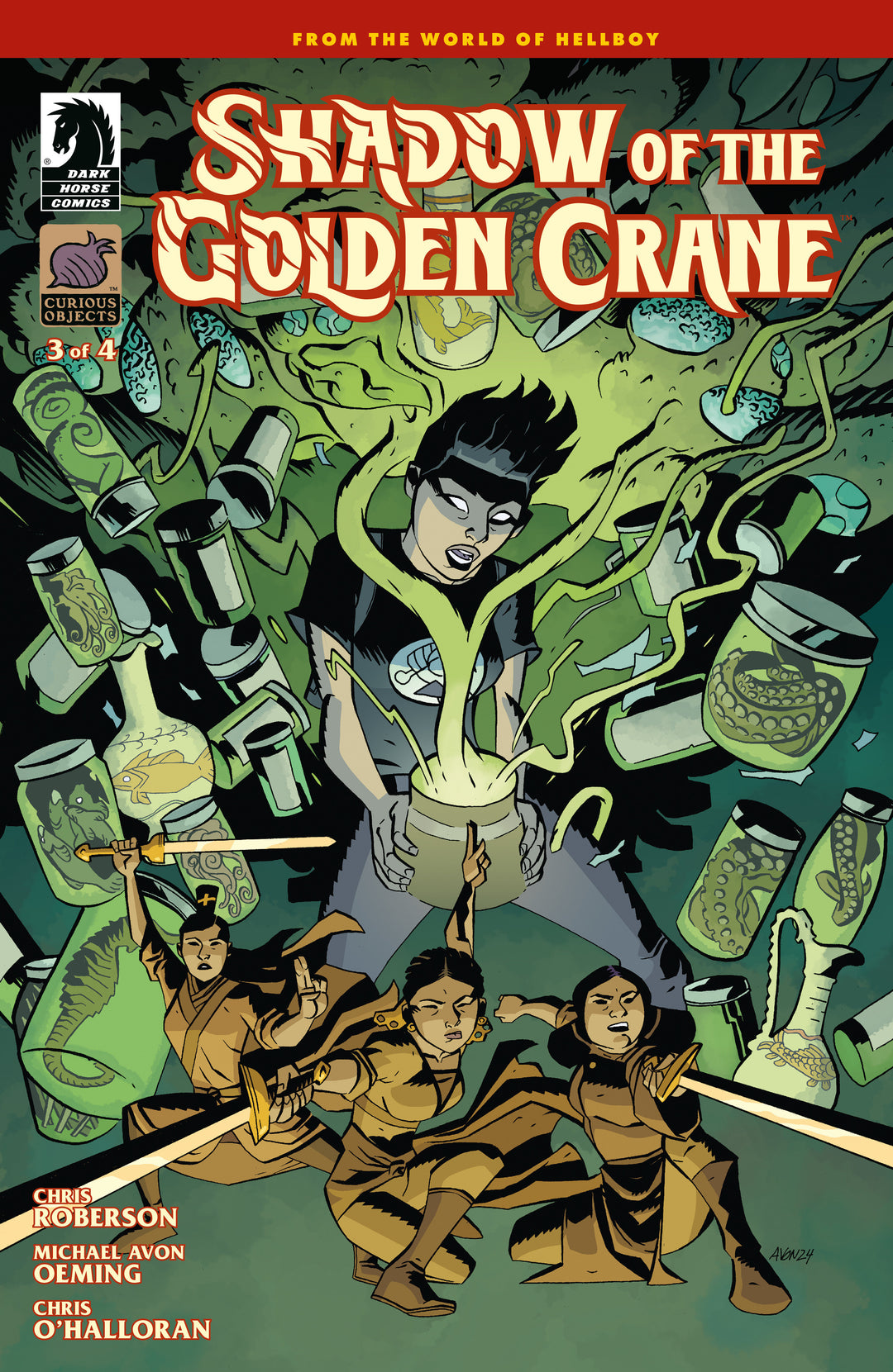 Shadow Of The Golden Crane #3 Cover A Oeming