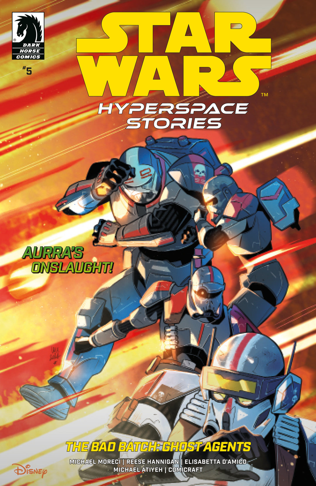 Star Wars Hyperspace Stories Bad Batch Ghost Agents #5 Cover A Favoccia