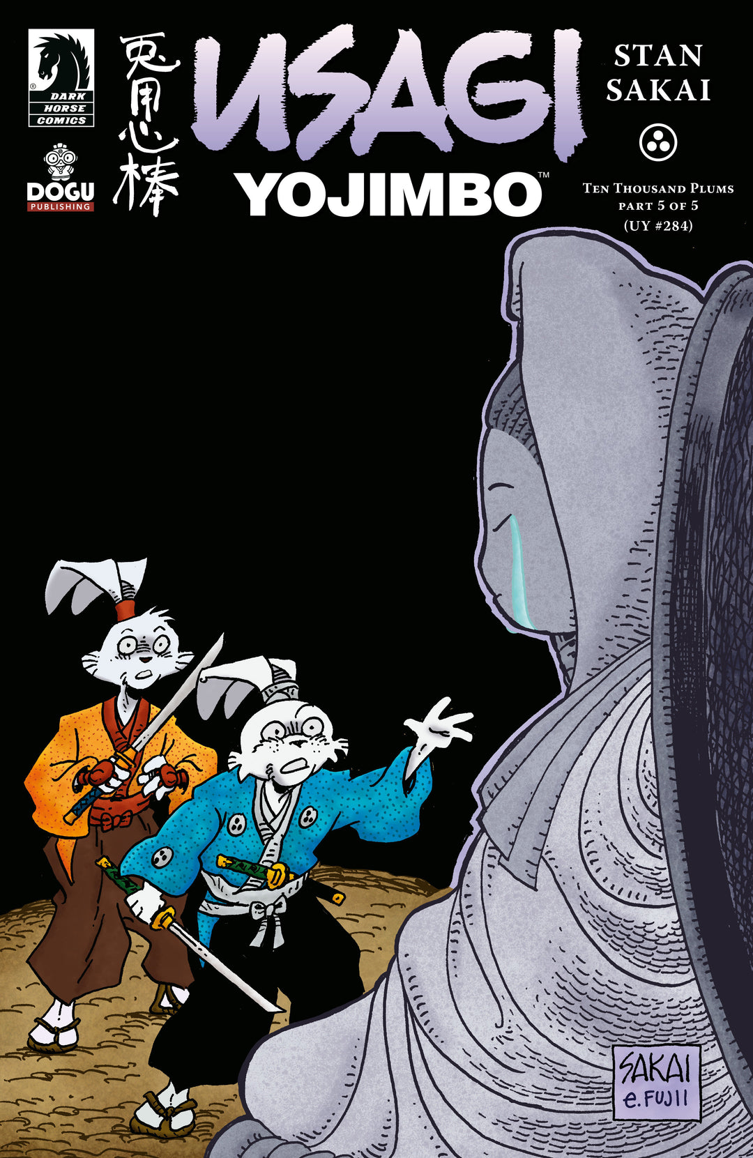Usagi Yojimbo Ten Thousand Plums #5 Cover A Sakai