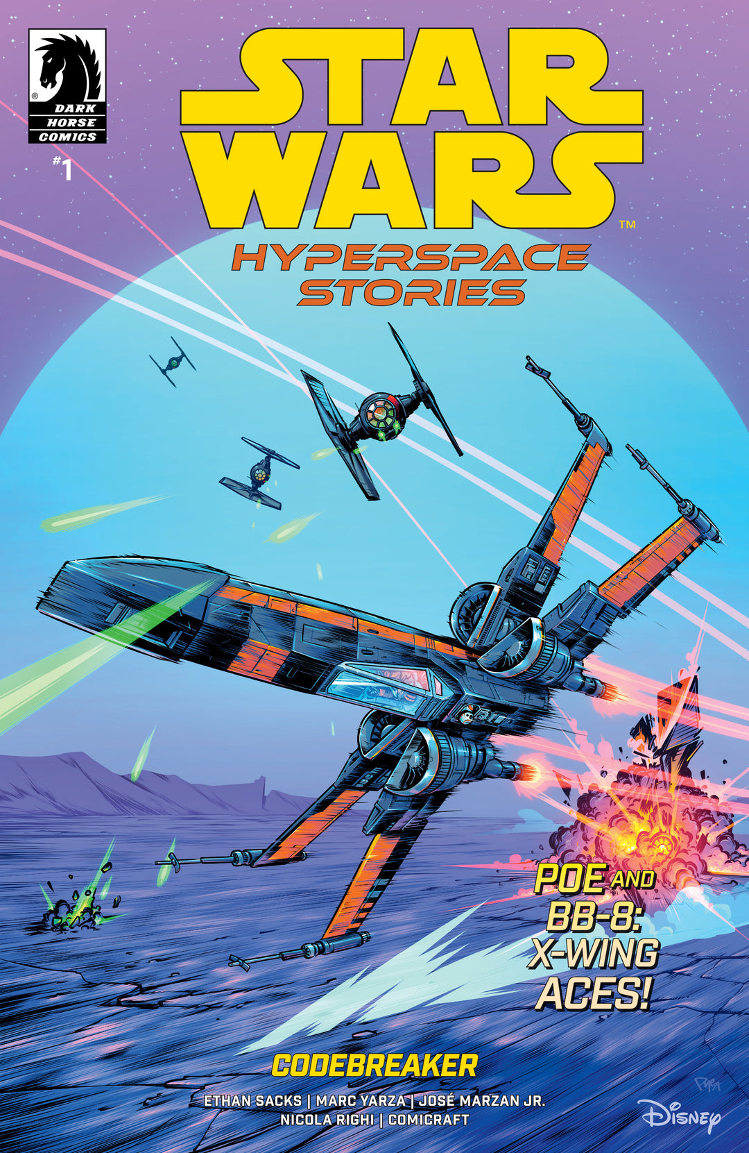 Star Wars Hyperspace Stories Codebreaker #1 Cover B Parr