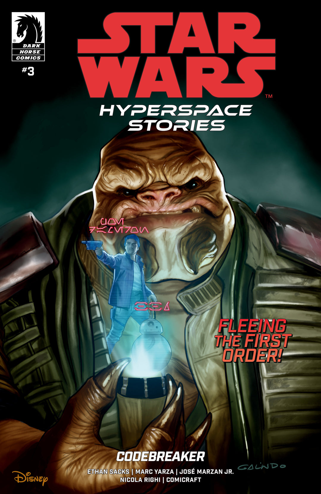 Star Wars Hyperspace Stories Codebreaker #3 Cover A Galindo