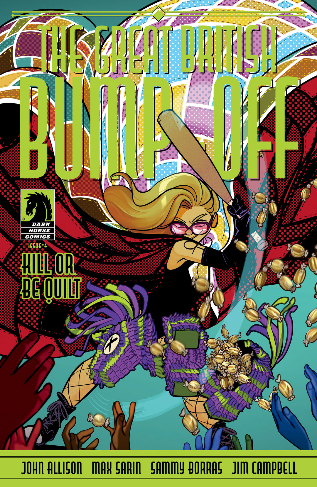 Great British Bump-Off Kill Or Be Quilt #4 Cover A Sarin