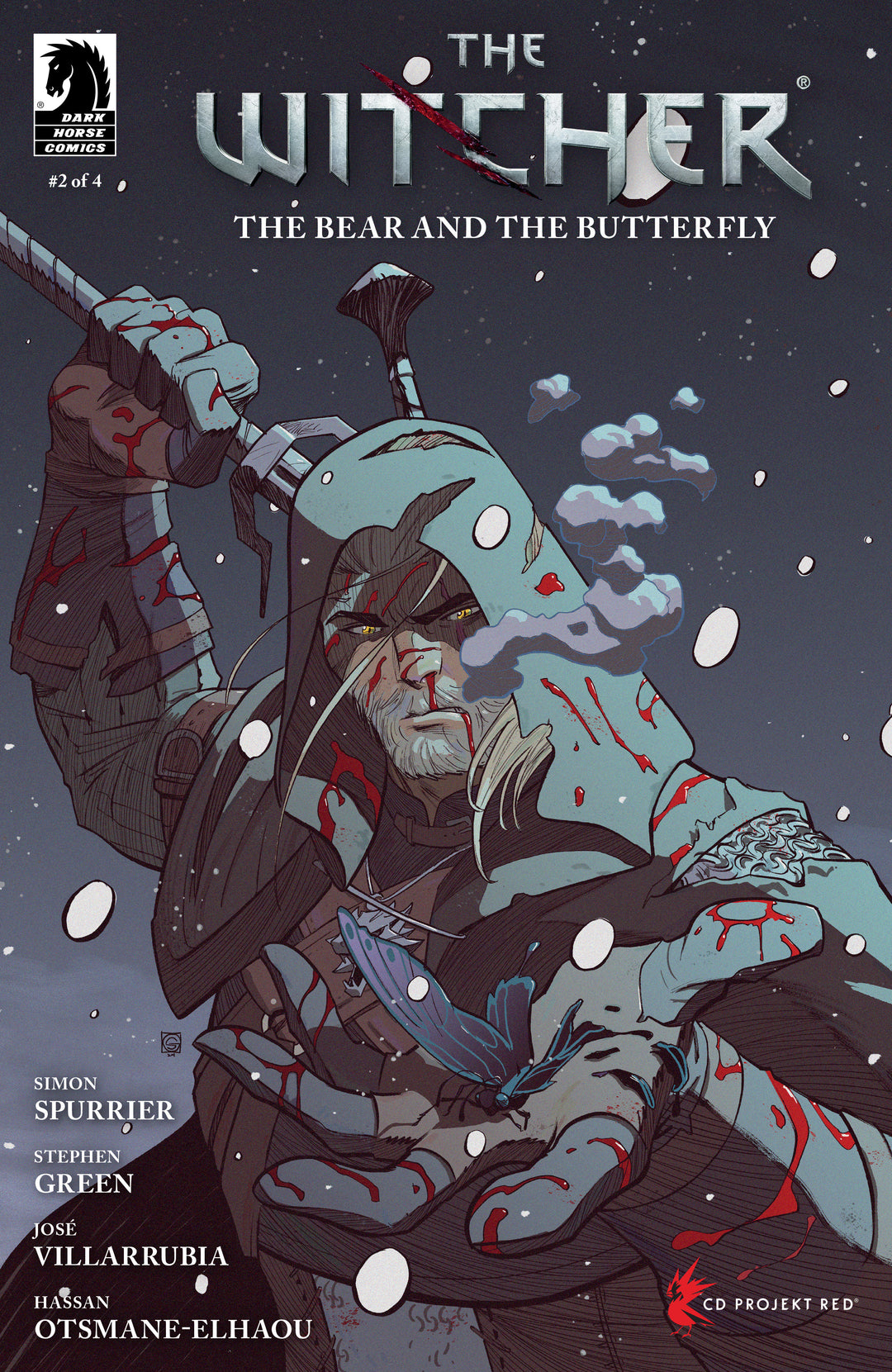 Witcher The Bear And The Butterfly #2 Cover A Green