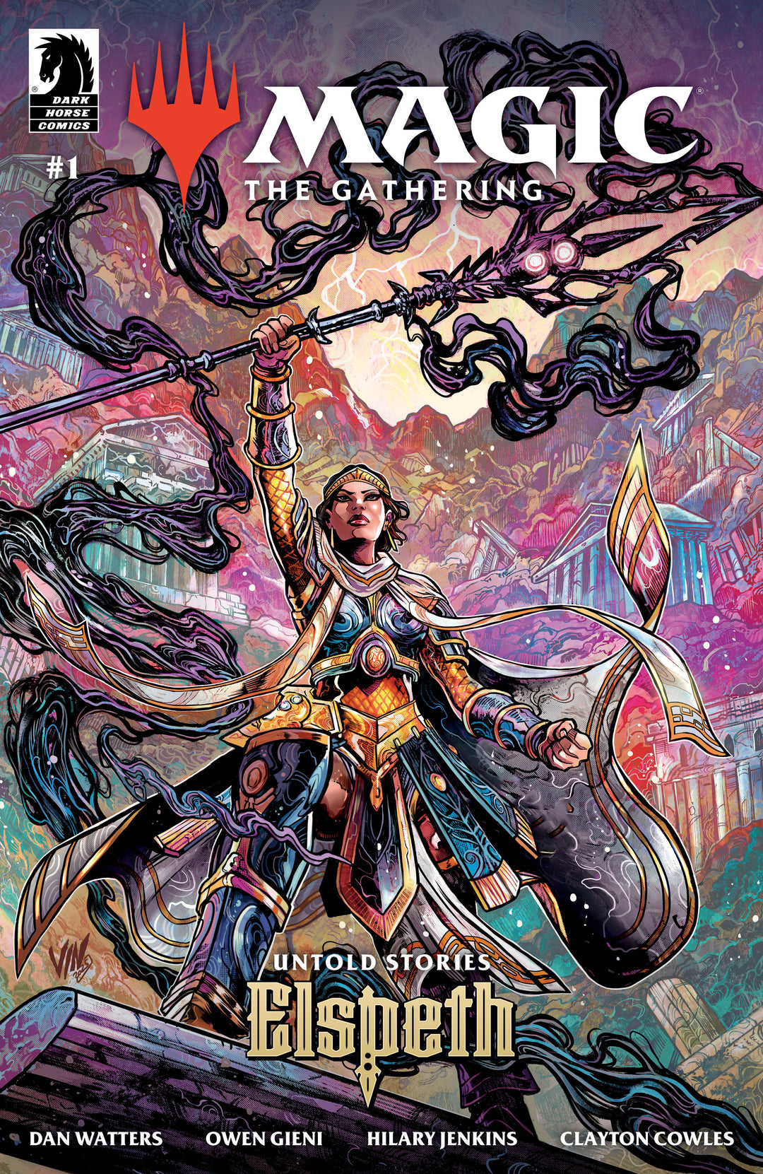 Magic The Gathering Untold Stories Elspeth #1 Cover B Riccardi