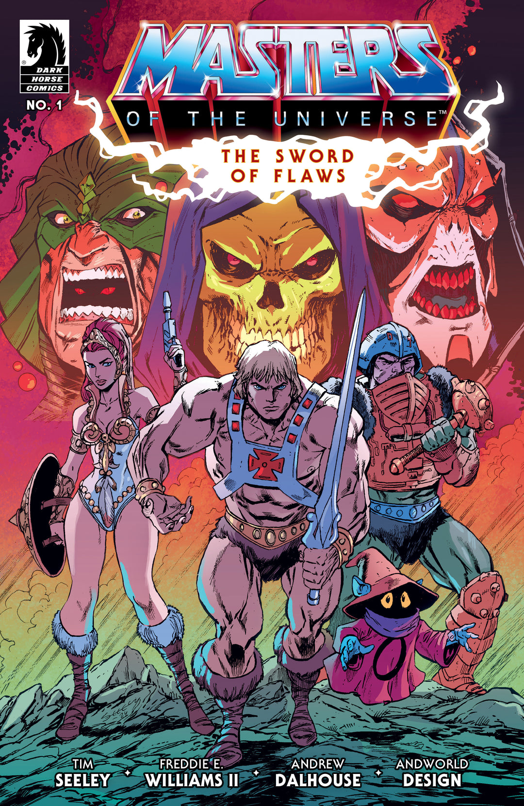 He Man And The Masters Of The Universe #1 Cover B Seeley