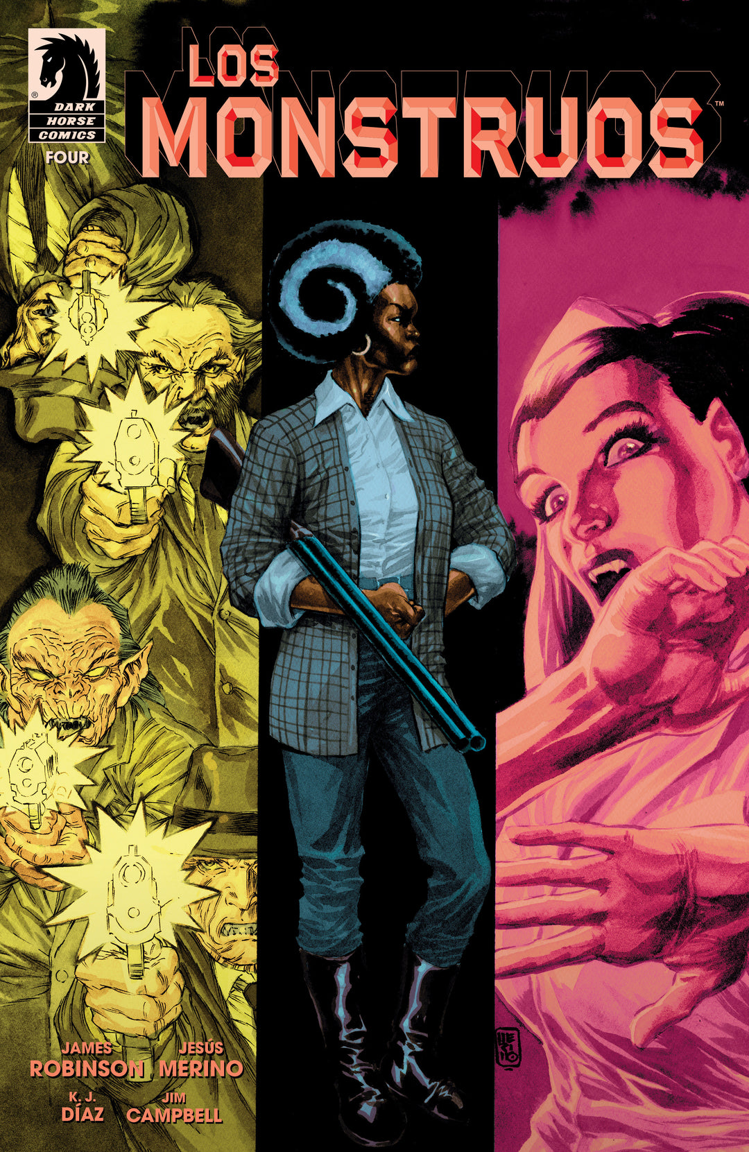 Los Monstruos #4 Cover A Merino