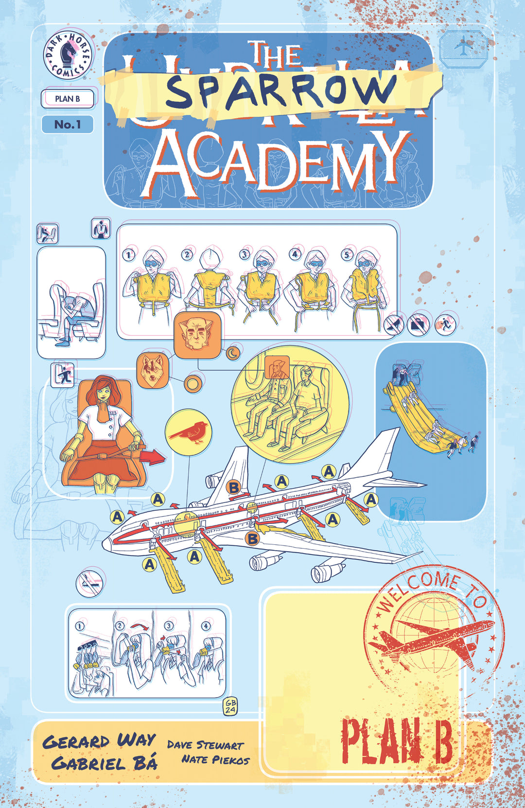 Umbrella Academy Plan B #1 Cover A Bá