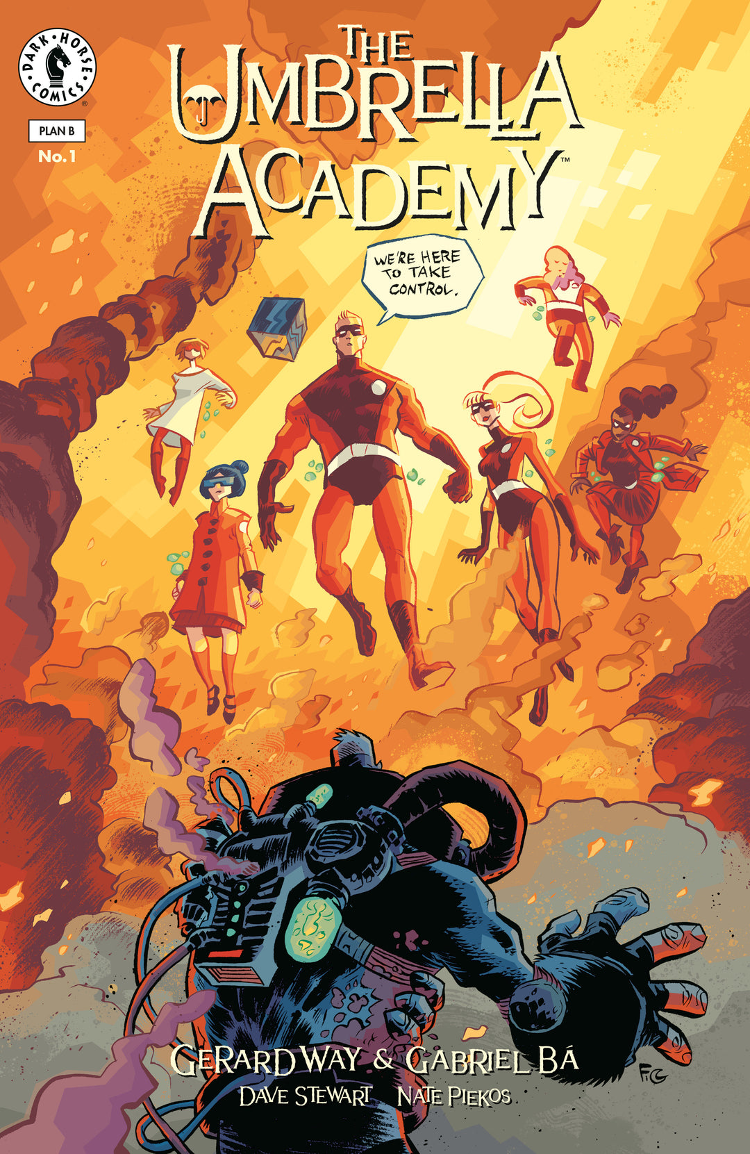 Umbrella Academy Plan B #1 Cover B Moon