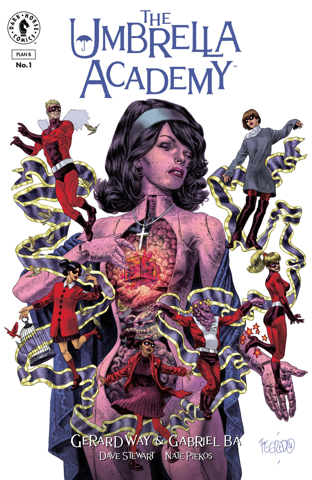 Umbrella Academy Plan B #1 Cover E Fegredo