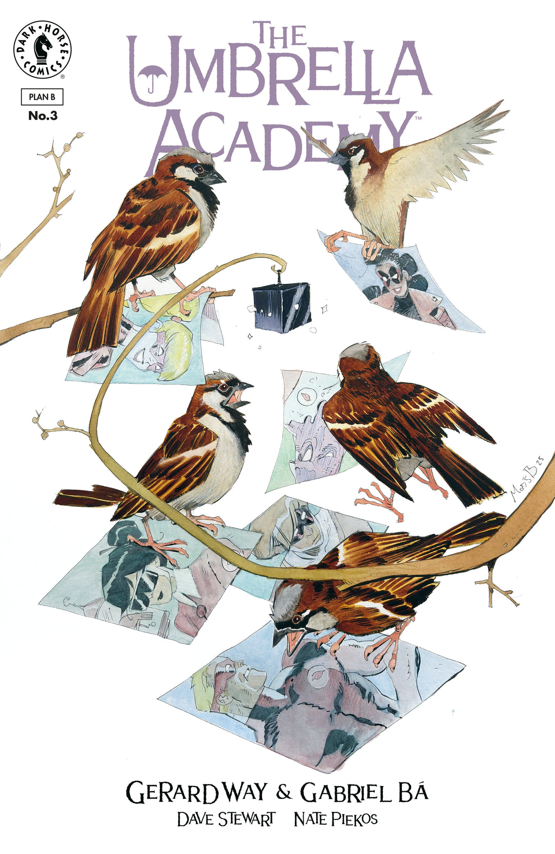 Umbrella Academy Plan B #3 Cover B Bergara