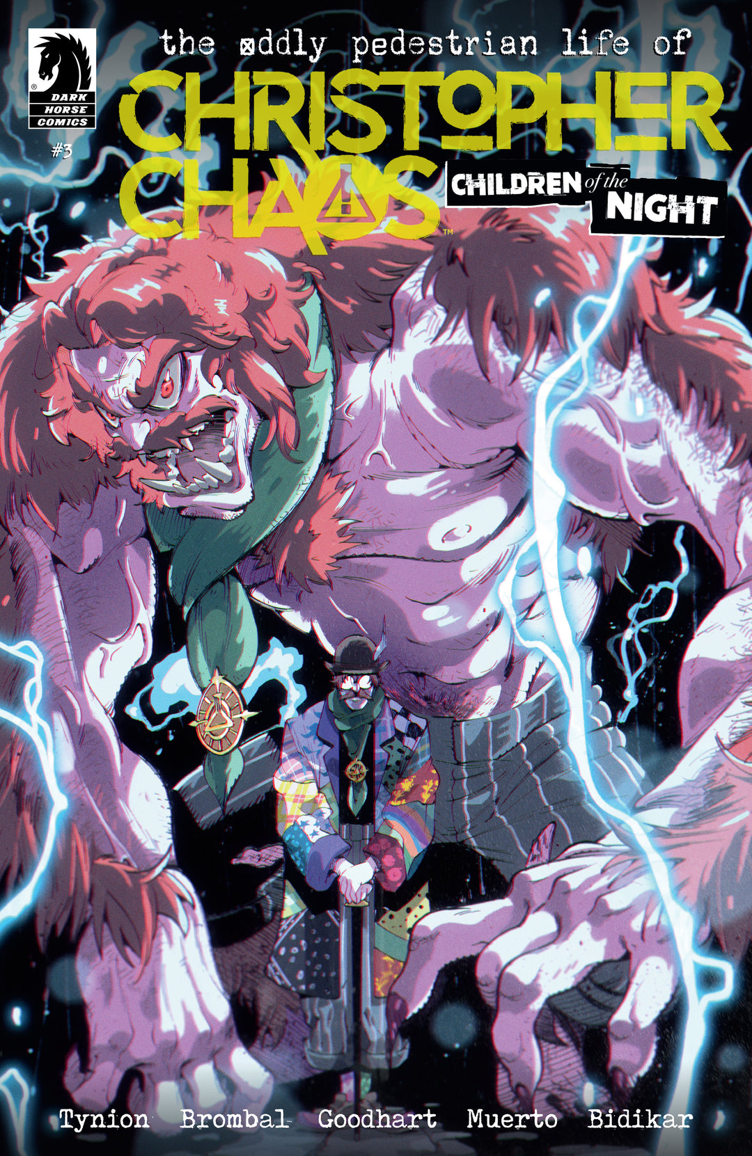Oddly Pedestrian Life Of Christopher Chaos Children Of The Night #3 Cover B Ortiz