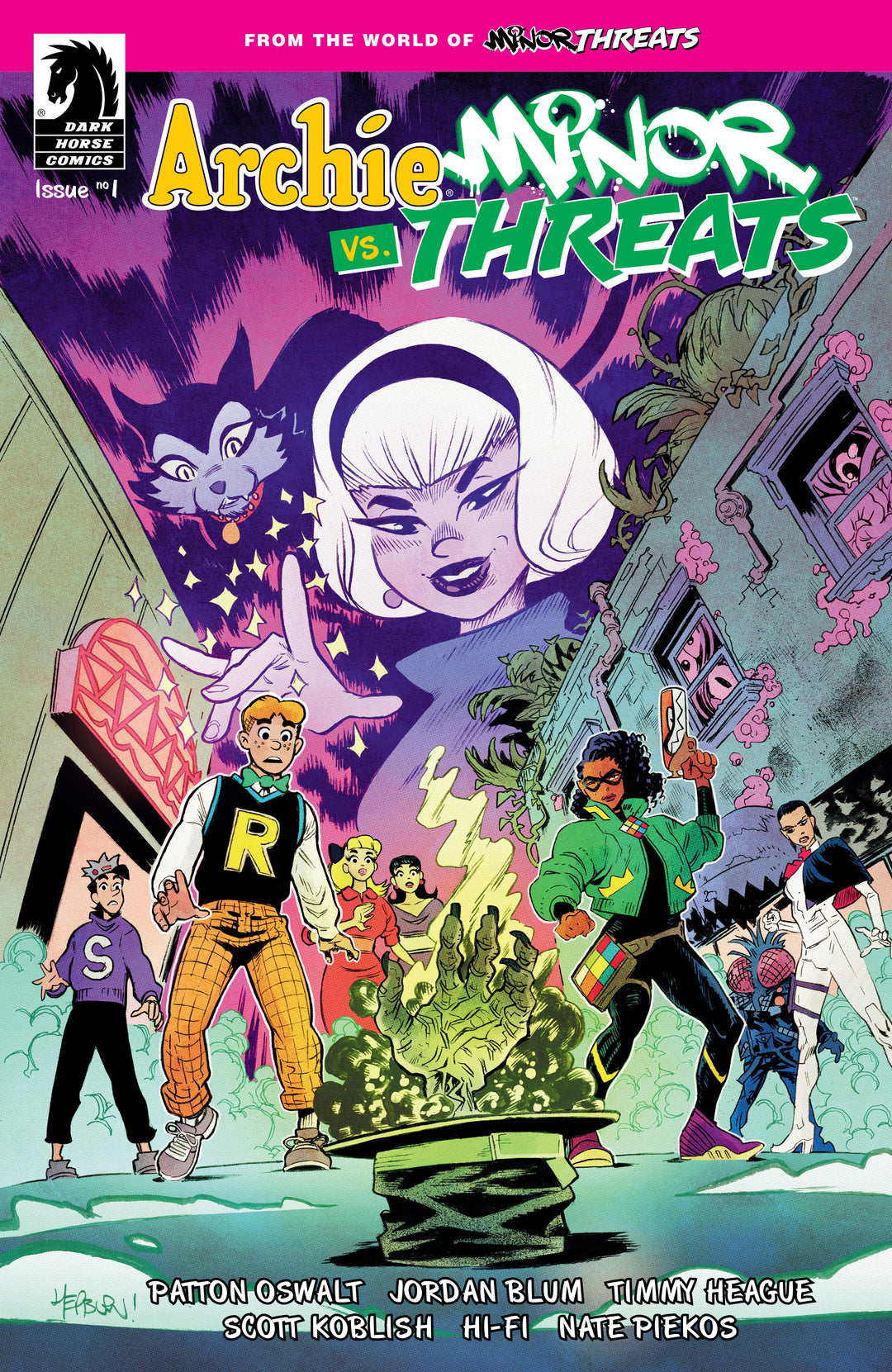 Archie vs Minor Threats #1 Cover A Hepburn
