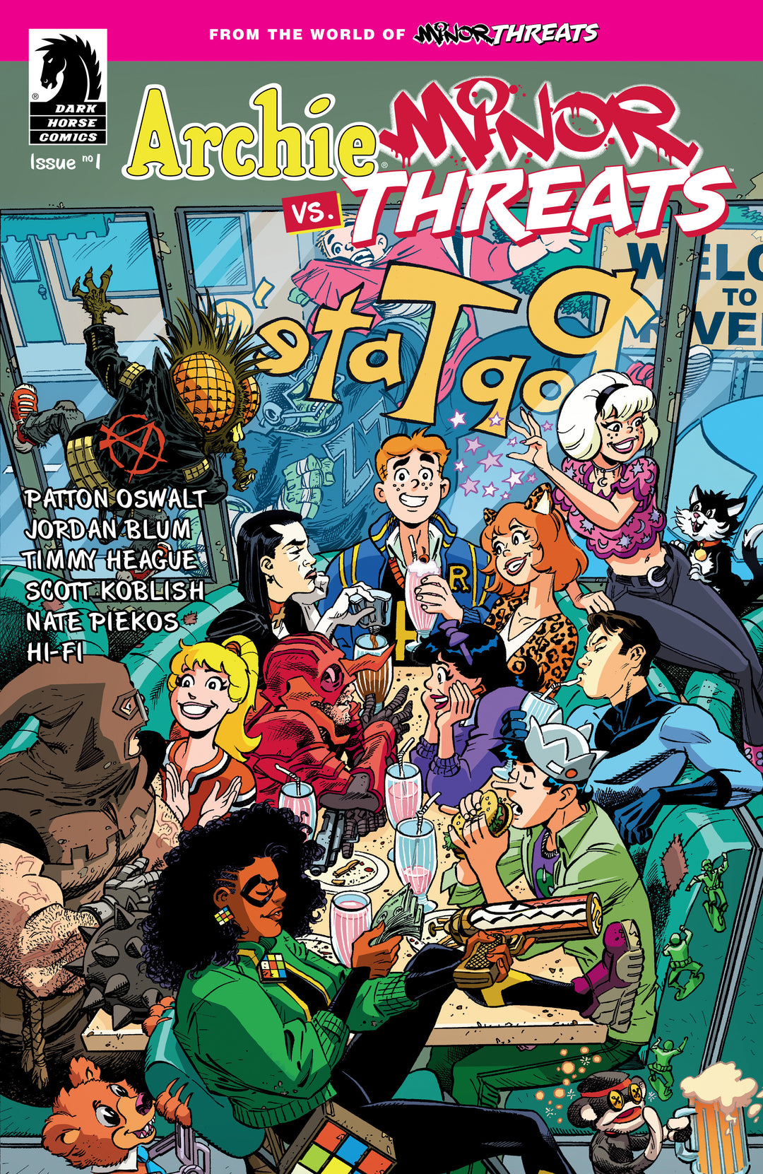 Archie vs Minor Threats #1 Cover B Koblish