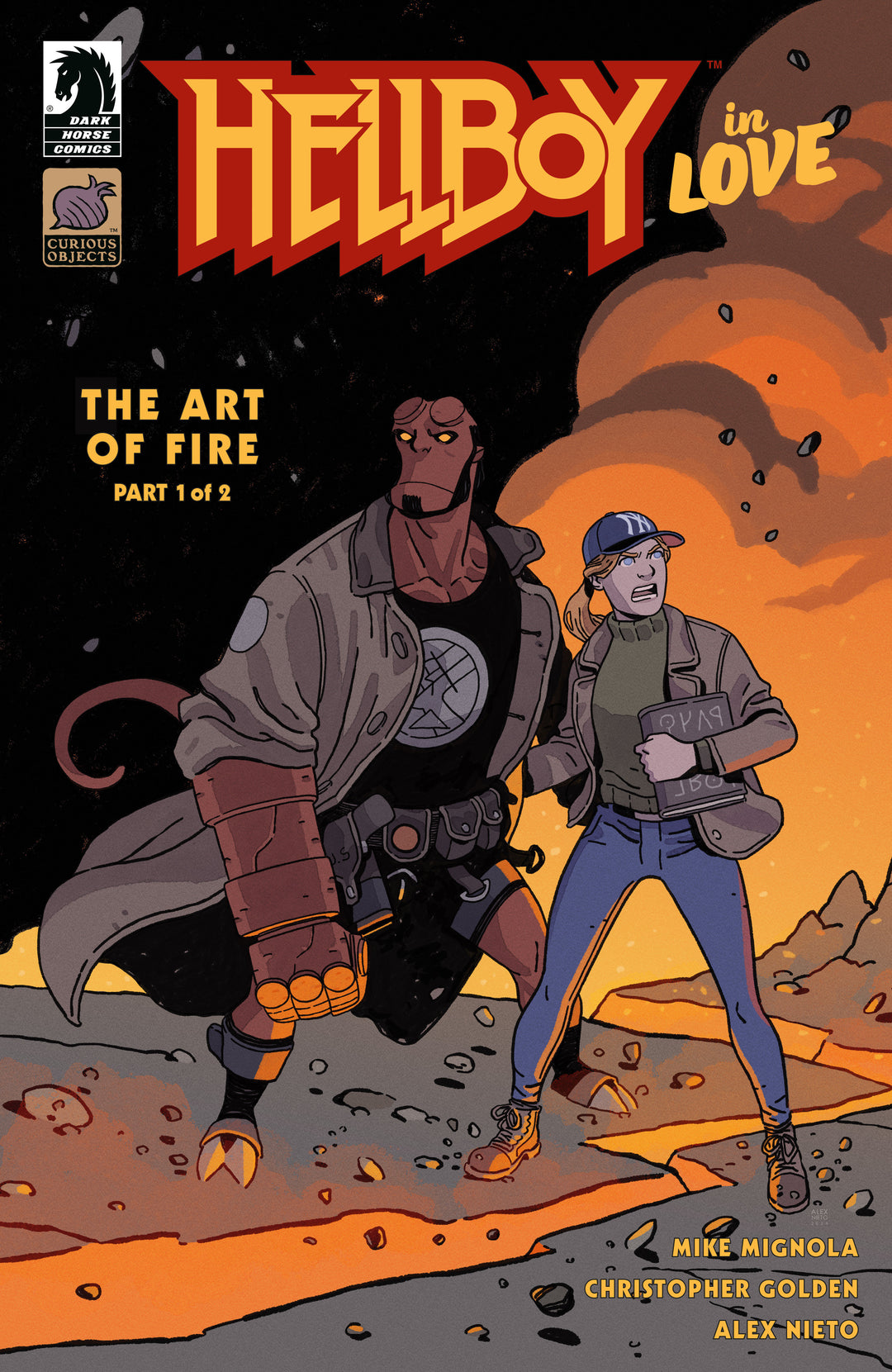 Hellboy In Love Art Of Fire #1 Cover A Nieto