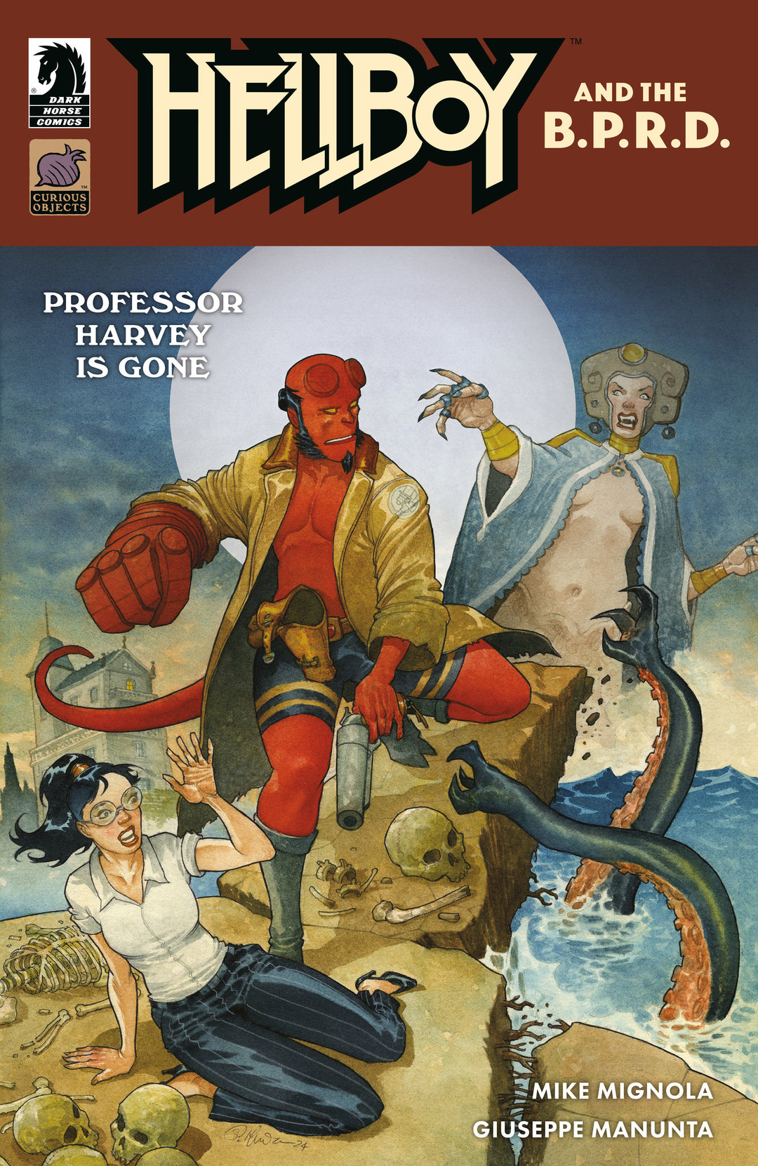 Hellboy BPRD Professor Harvey Is Gone One-Shot Cover A Manunta