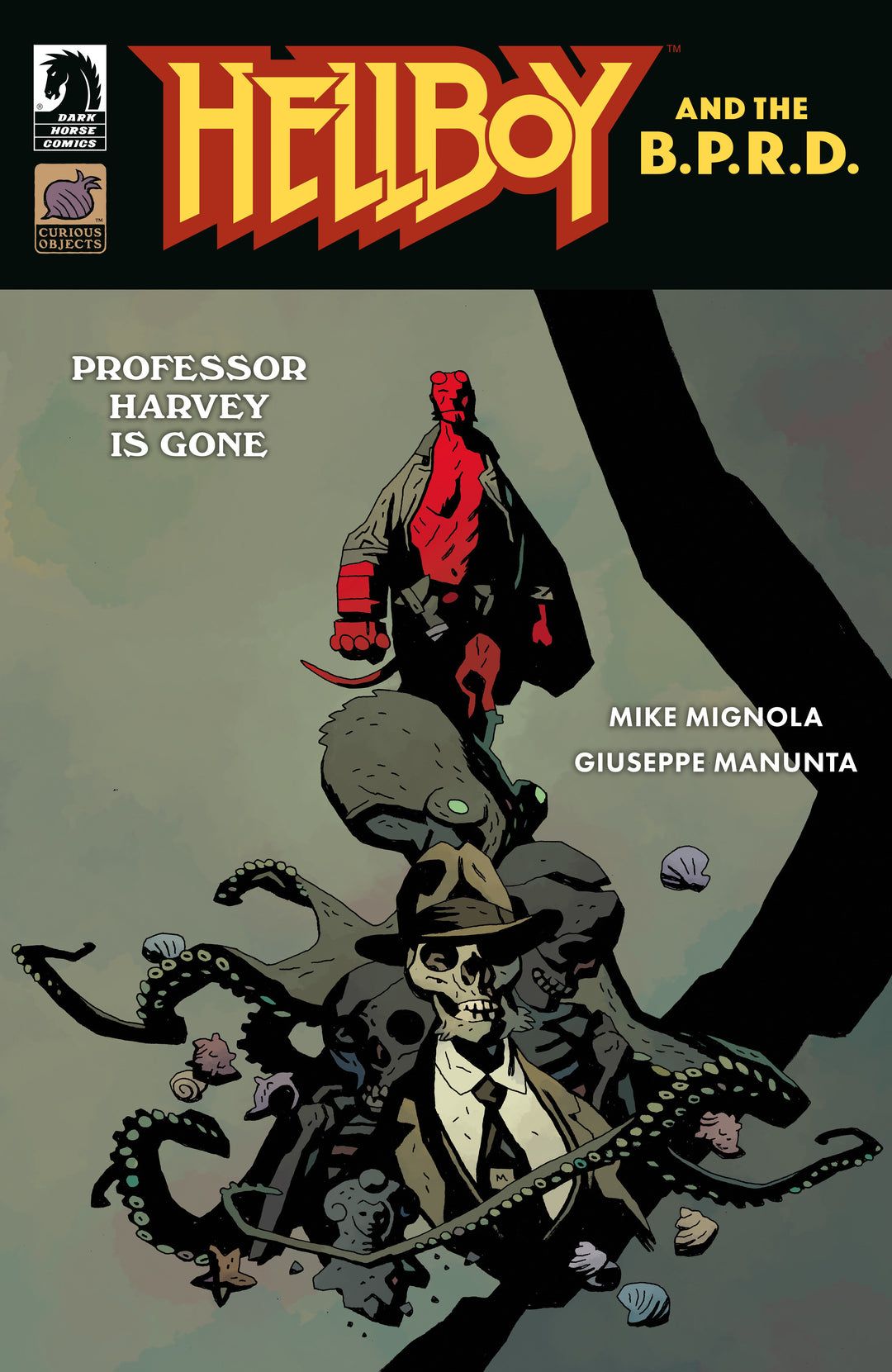 Hellboy BPRD Professor Harvey Is Gone One-Shot Cover B Mignola