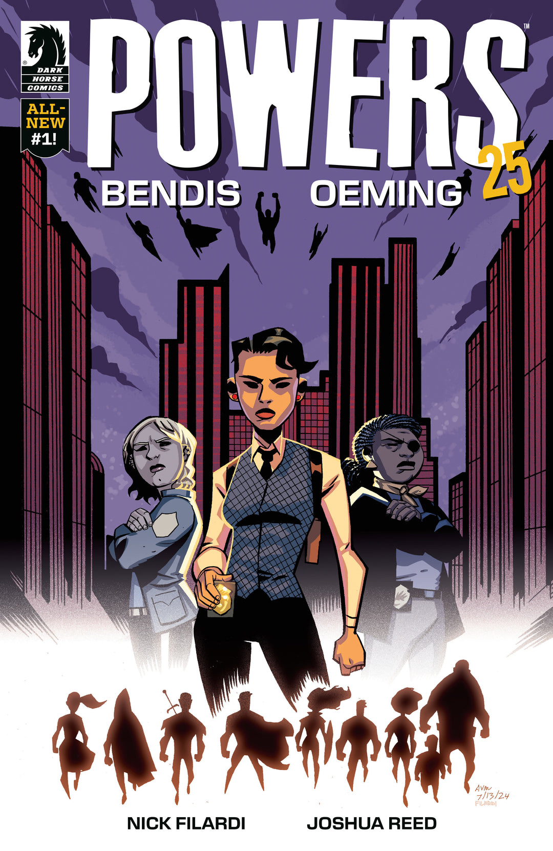 Powers 25 #1 Cover A Oeming