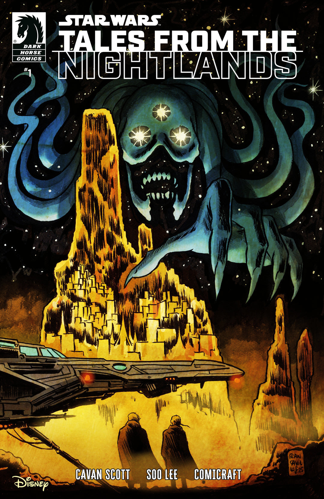 Star Wars Tales From The Nightlands #1 Cover A Francavilla