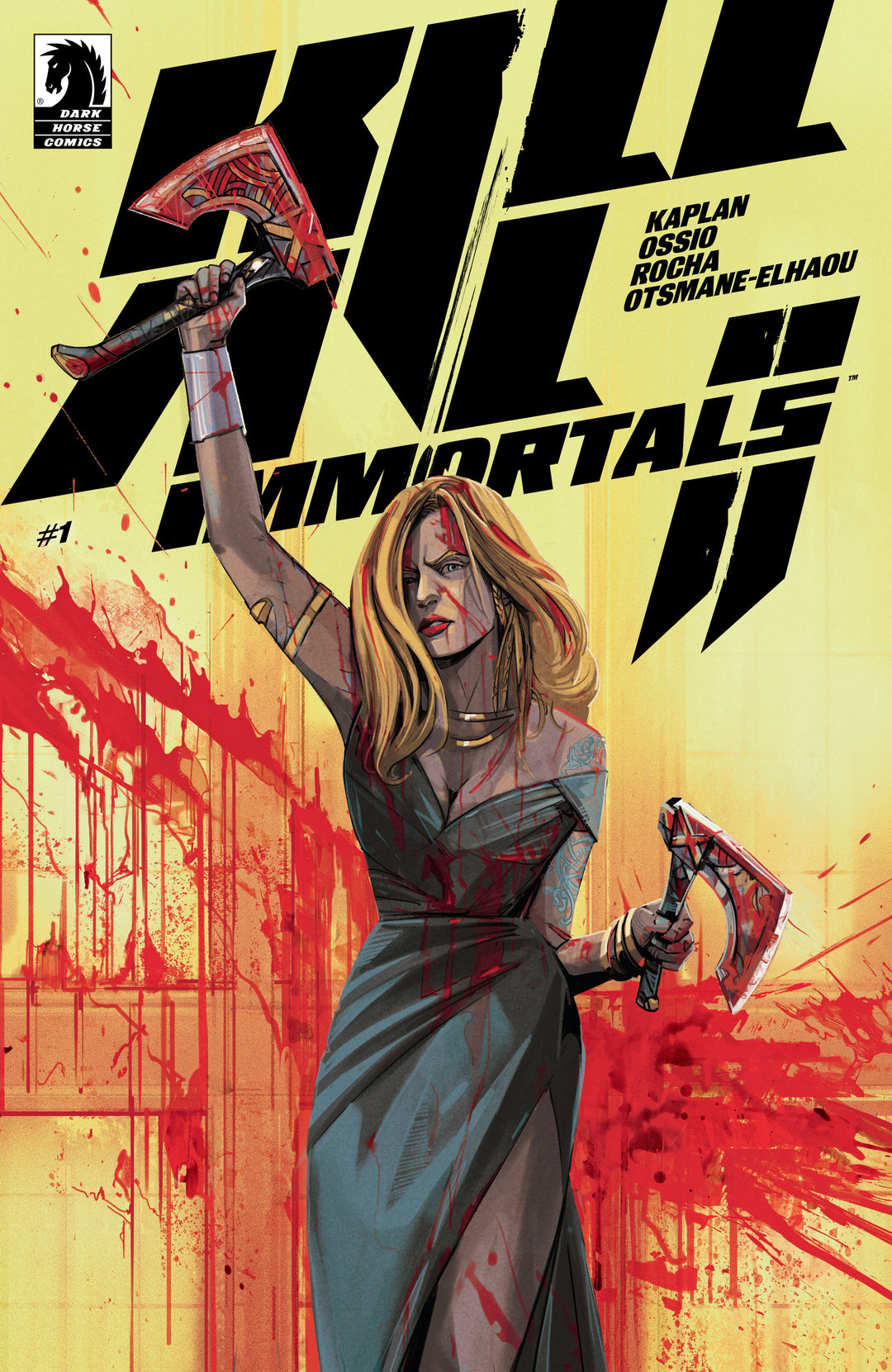 Kill All Immortals II #1 Cover A Barrett