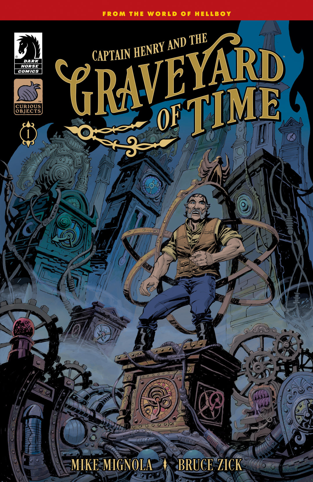 Captain Henry And The Graveyard Of Time #1 Cover A Zick