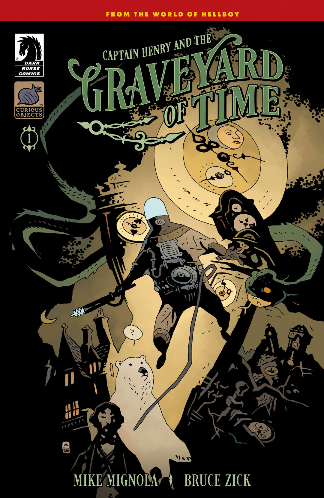 Captain Henry And The Graveyard Of Time #1 Cover B Mignola