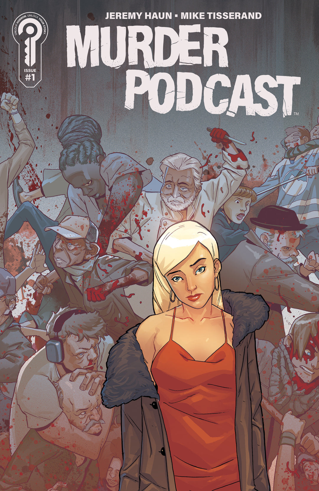 Murder Podcast #1 Cover B Mike Tisserand